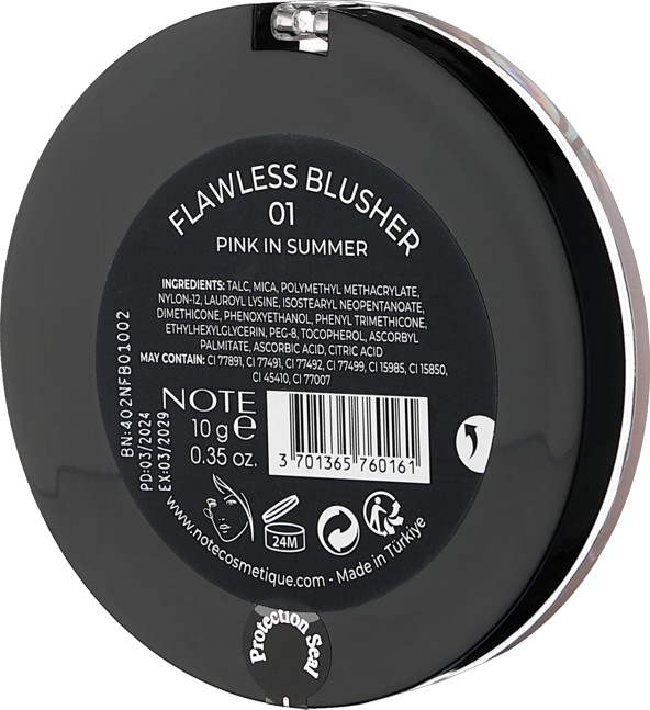 Румяна (Note Flawless Blusher 10g)